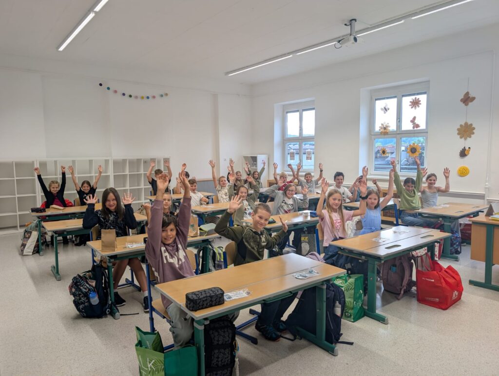 Neues Schulhaus BG Klasse 1B